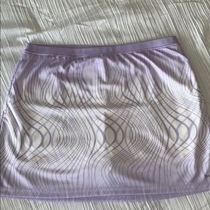 Purple Izod Golf Skort medium